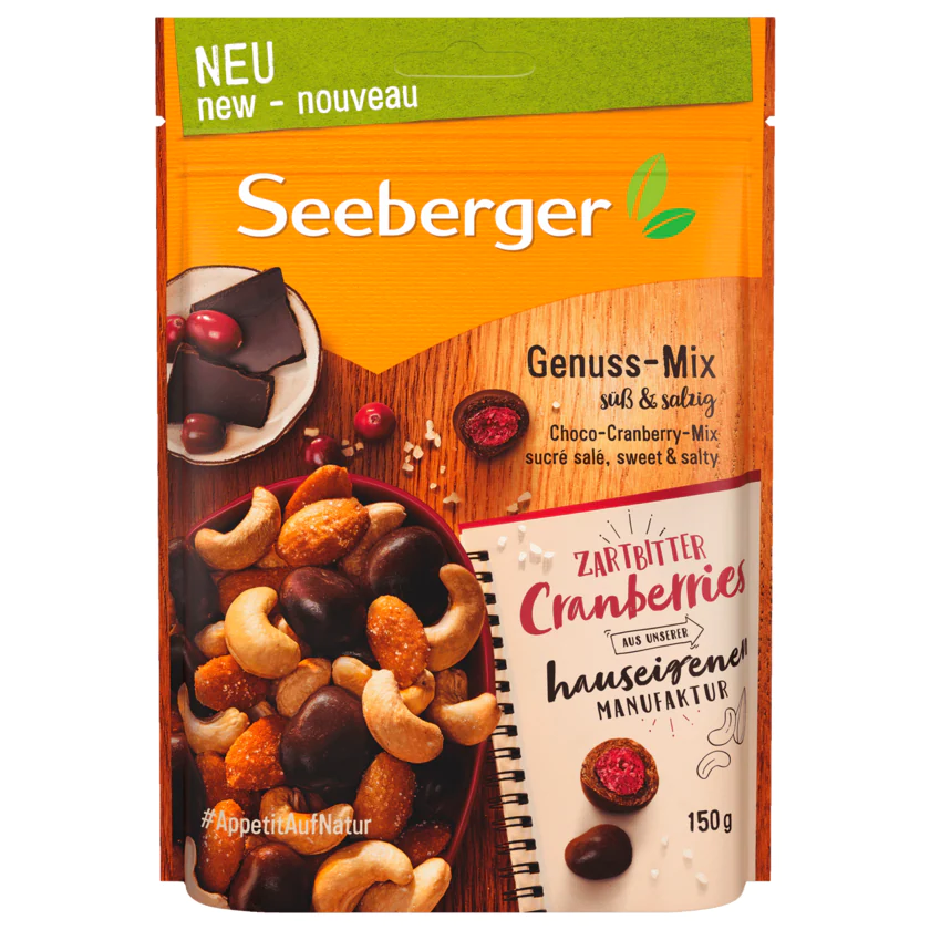 Seeberger Genuss Mix süß und salzig 150g - 4008258016008
