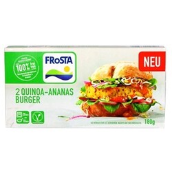 Frosta 2 Quinoa-Ananas Burger, 180 g - 4008366012596