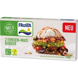 Frosta 2 Erbsen-Mais Burger - 4008366012657