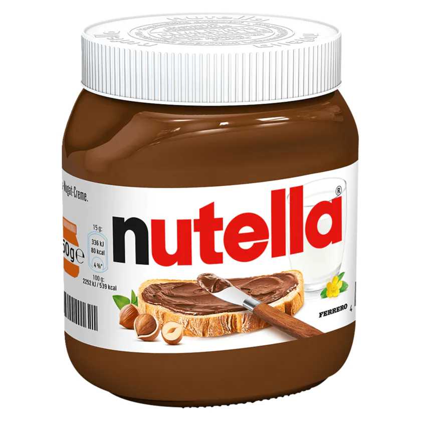 Ferrero Nutella Nuss-Nougat-Creme 450G - 4008400401621