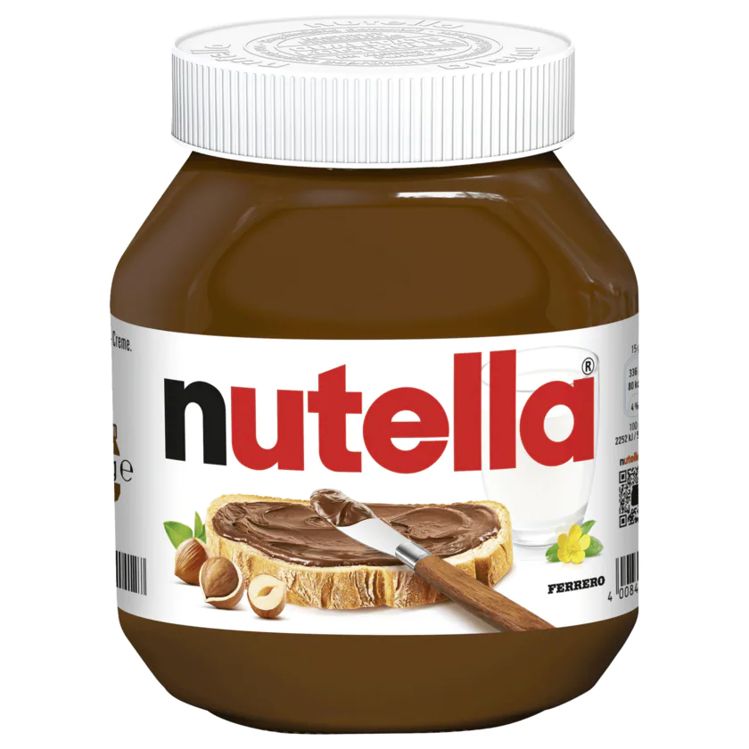 Ferrero Nutella Nuss-Nougat-Creme 750G - 4008400404127