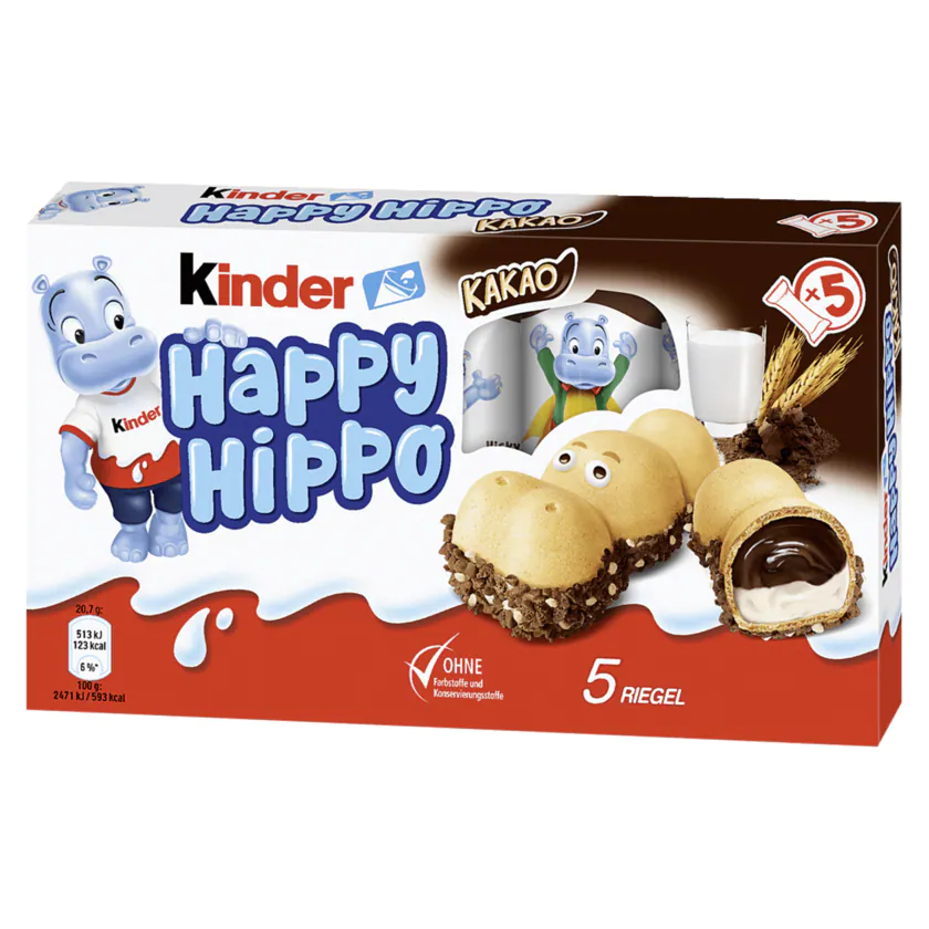 Kinder Happy Hippo Cacao - 4008400441023
