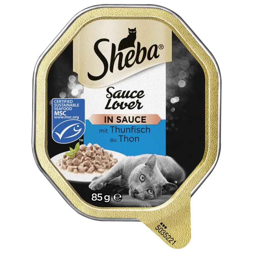 Sheba Sauce Lover mit Thunfisch 85g - 4008429073533