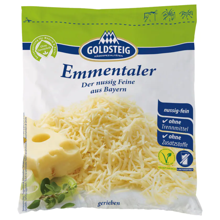 Goldsteig Emmentaler gerieben 200g - 4008432041154