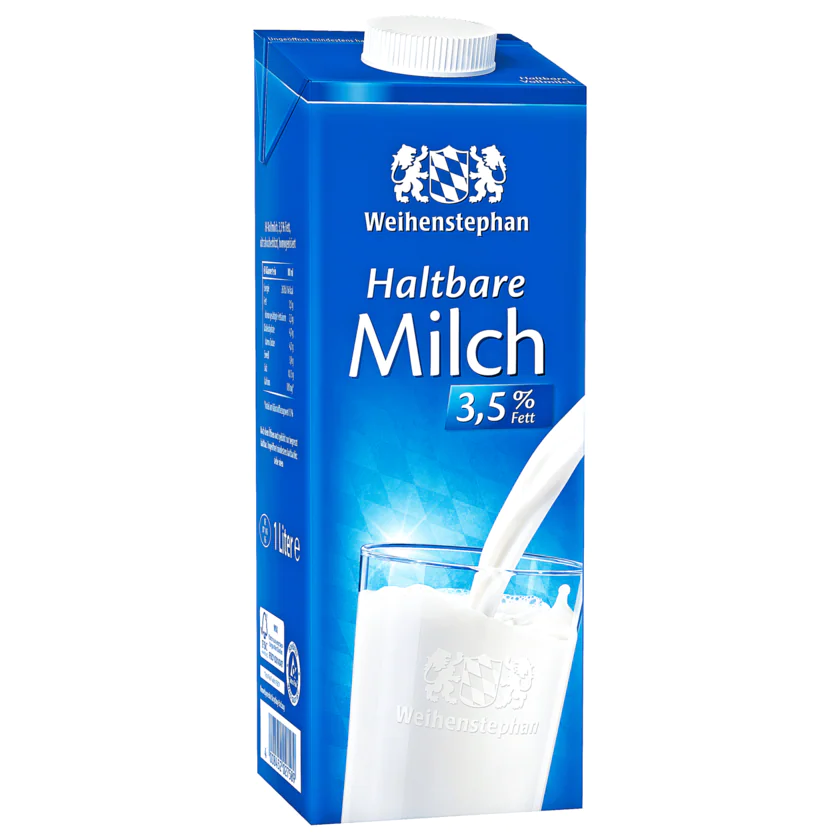 Weihenstephan haltbare Milch 3,5% 1L - 4008452027602