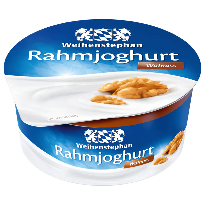 Weihenstephan Rahmjoghurt Walnuss 150g - 4008452037717