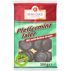 Berggold Pfefferminztaler, 200g - 4008468013477