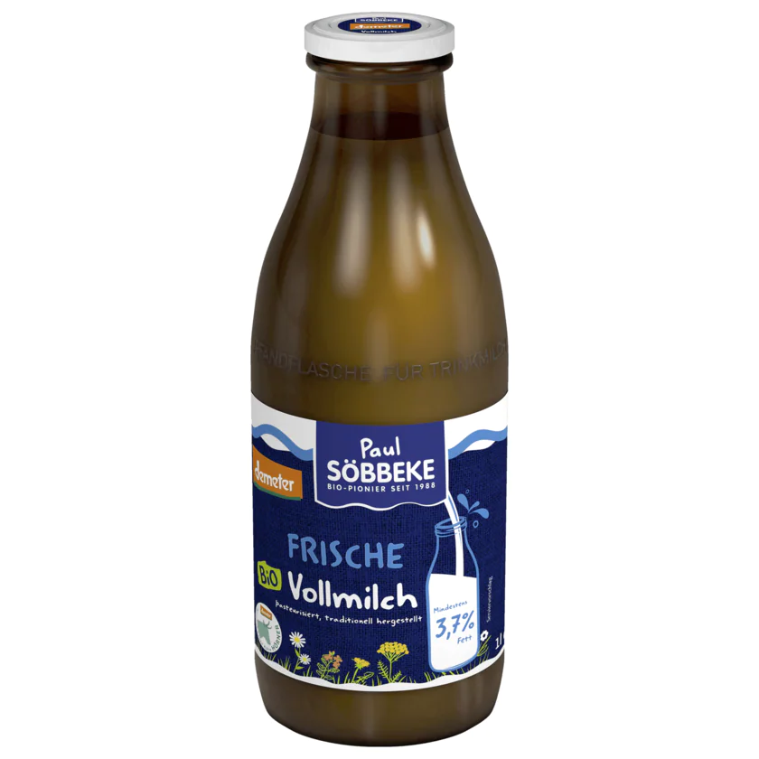 Demeter Frische Vollmilch 3,7 % 1l - 4008471499503