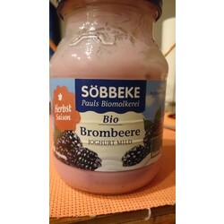 Söbbeke Joghurt mild Brombeere 3,8% - 4008471509080