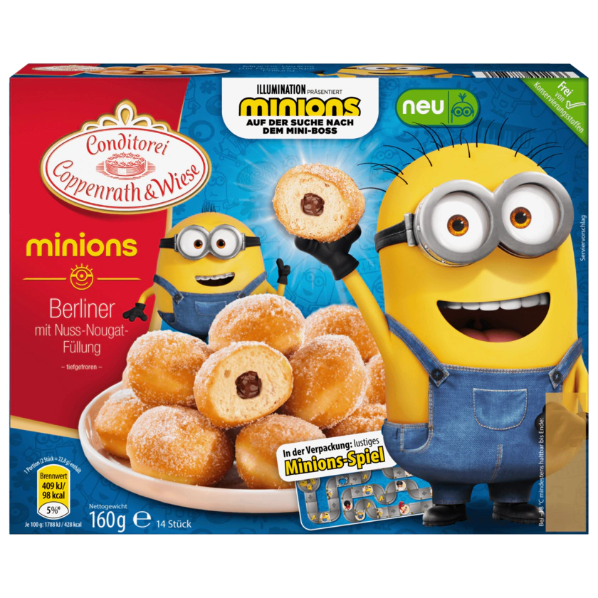 Coppenrath & Wiese minions Berliner 160g - 4008577001136