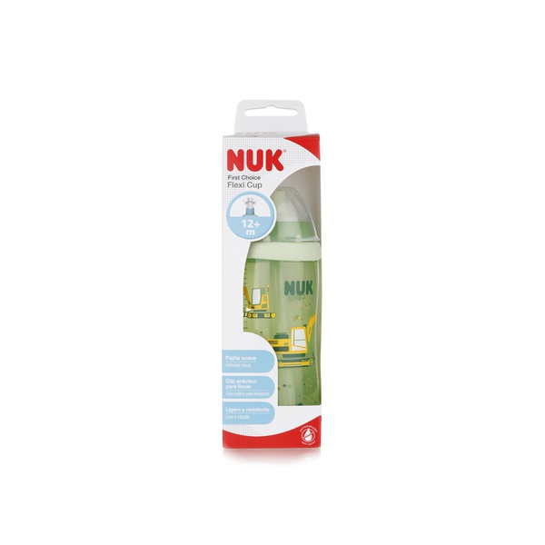 NUK red Flexi Cup with straw 24+ months 300ml - Waitrose UAE & Partners - 4008600139911