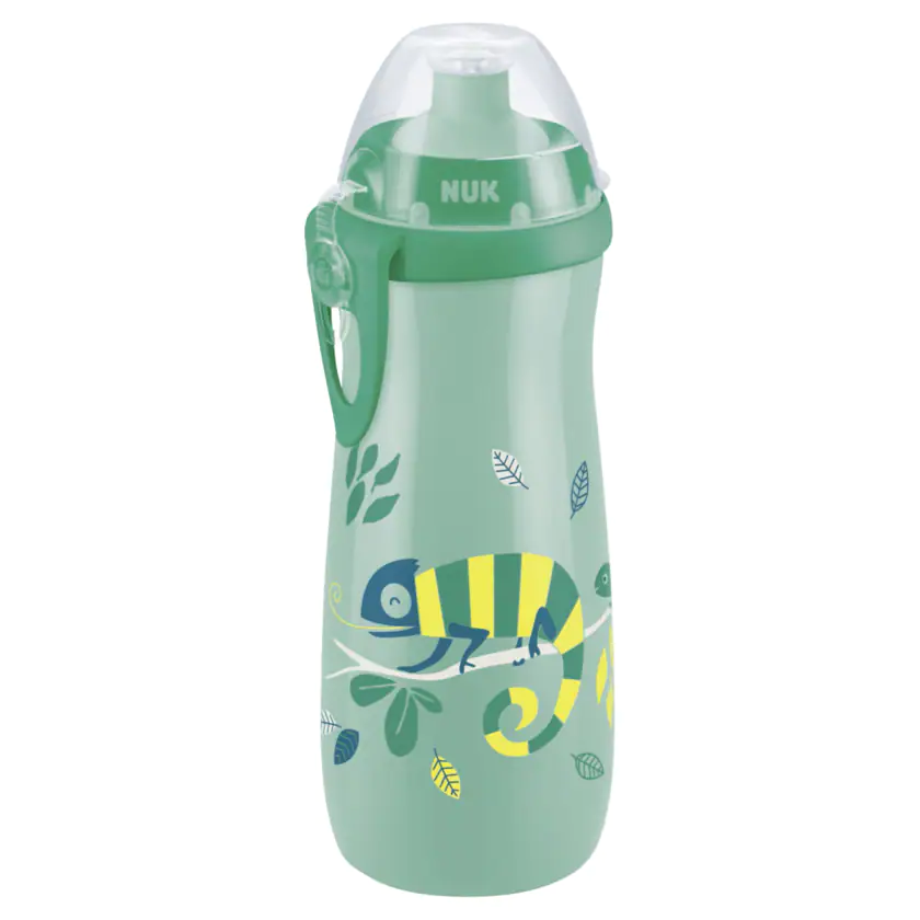 Nuk Sports Trinkflasche mit Push-Pull-Tülle aus Silikon ab 36 Monaten 450ml - 4008600382447