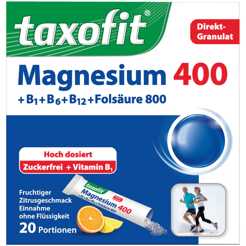Taxofit Magnesium 400 40g - 4008617036333