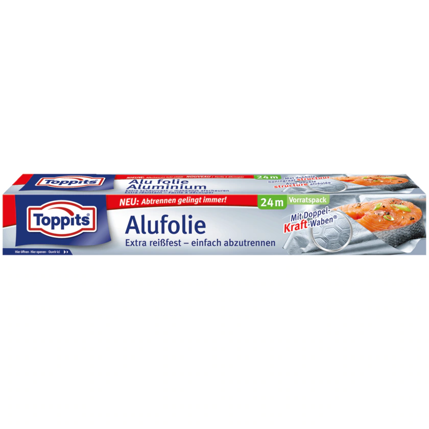 Toppits Alufolie 24m REWE.de - 4008871200921