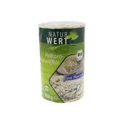 Naturwert Bio Vollkorn-Reiswaffeln - 4009176165601