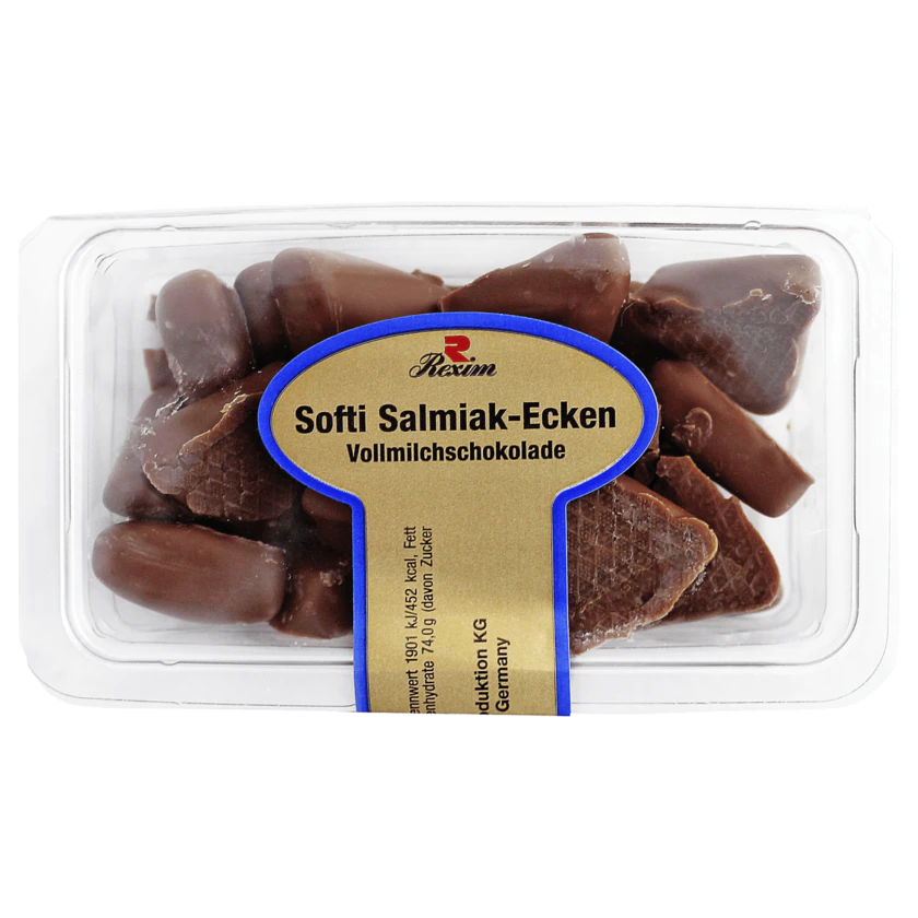 Rexim Softi Salmiak-Ecken Vollmilch 125g - 4009211018510