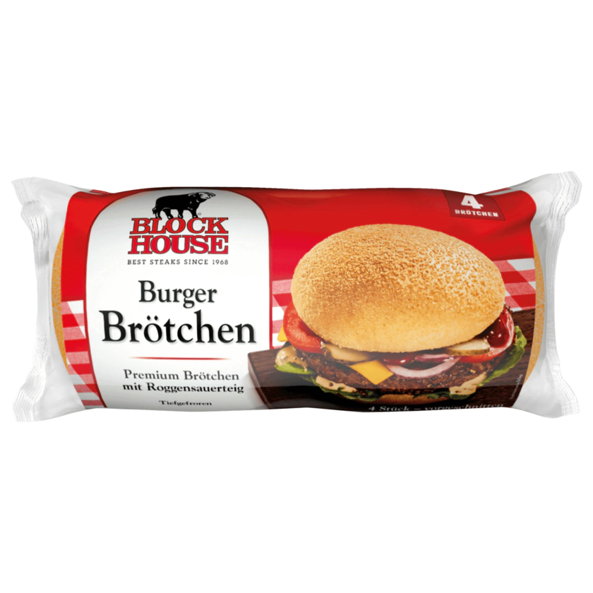 Block House Burger Brötchen 4x70g - 4009286154144