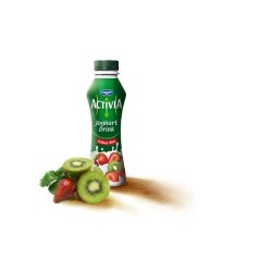 Danone - Activia-Joghurt Drink Erdbeer-Kiwi - 4009700025524