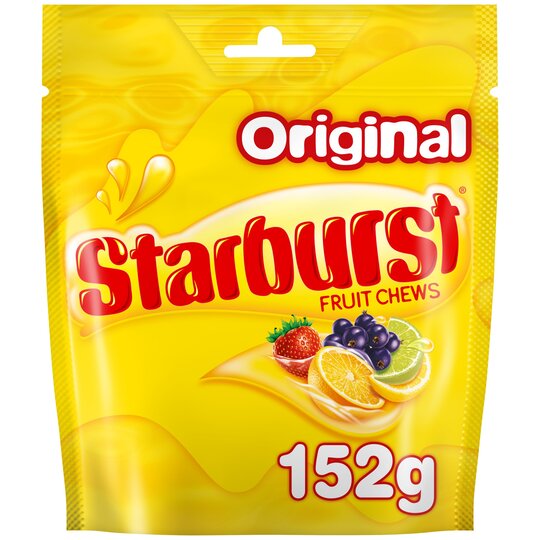 Starburst Original Fruit Chews 152G - 4009900538947