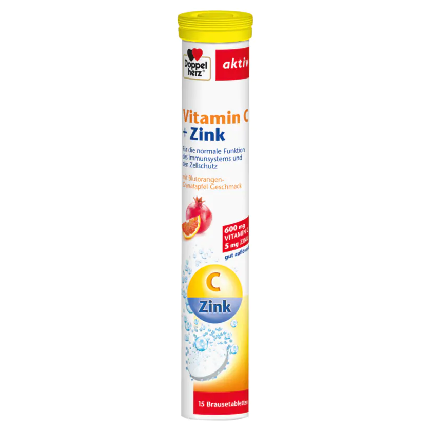 Doppelherz Vitamin C+Zink 15 Stück - 4009932009132
