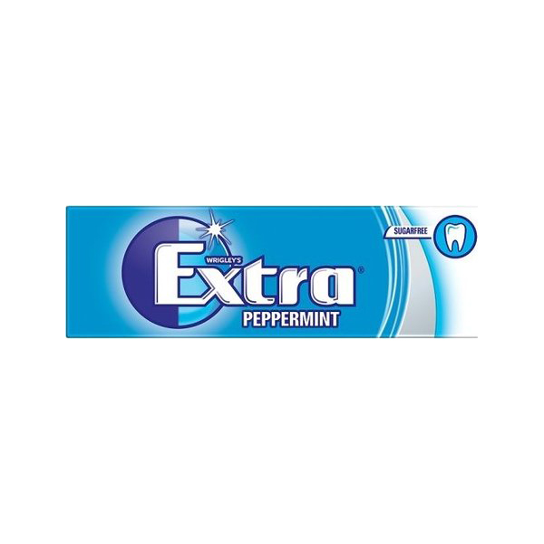 Peppermint Chewing Gum Sugar Free Pieces - 40099361