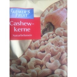 Farmer's Fruit Cashewkerne naturbelassen - 4010442401675