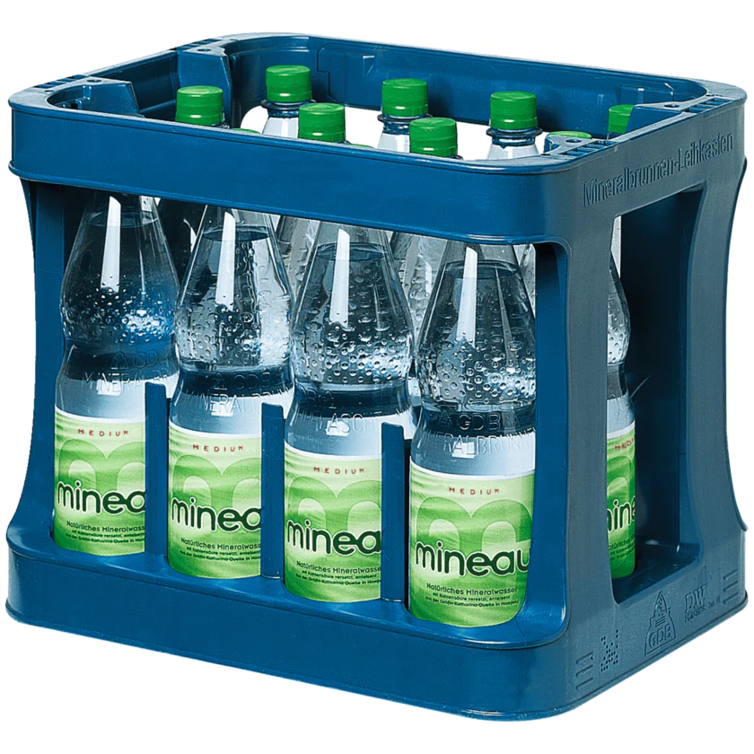 Mineau Mineralwasser medium 12x1l - 4010491124105