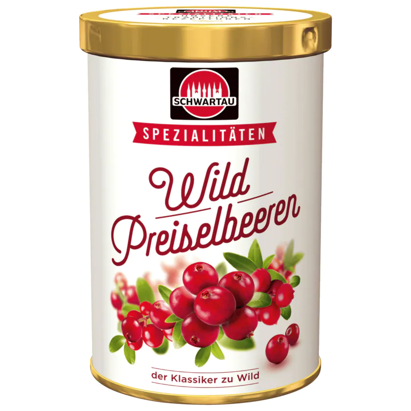 Schwartau Spezialitäten Wild Preiselbeeren 330g - 4011800189426