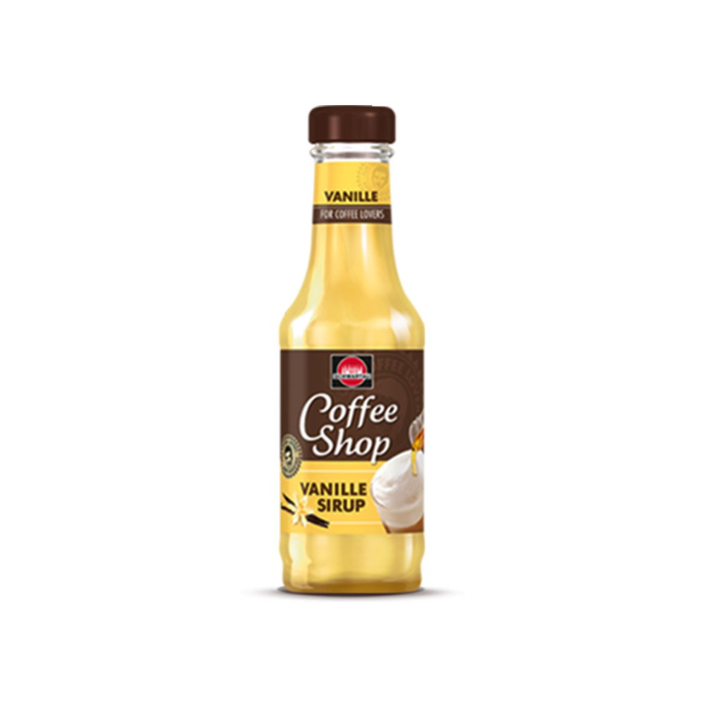 COFFEE SHOP VANILLA SYRUP 200ML - 4011800330217