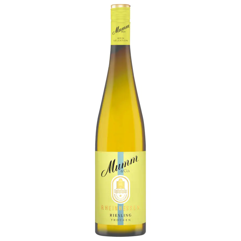 Mumm & Co. Weißwein Riesling Qualitätswein trocken 0,75l - 4011900541001