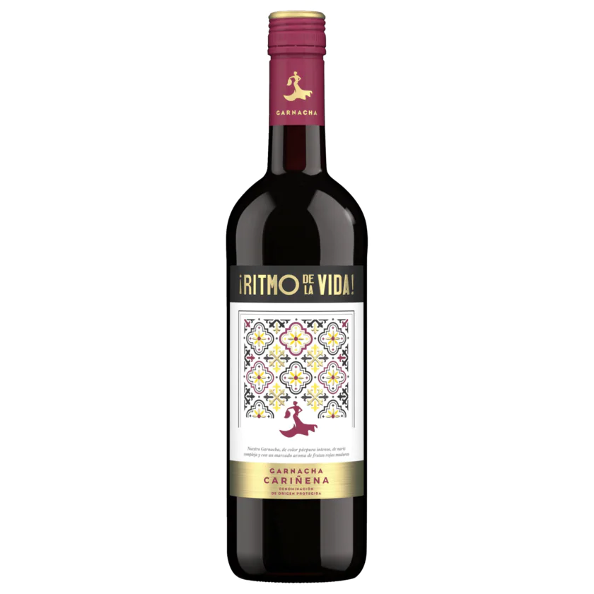 Garnacha Cariñena Rotwein Ritmo de la Vida trocken 0,75l - 4011900591006