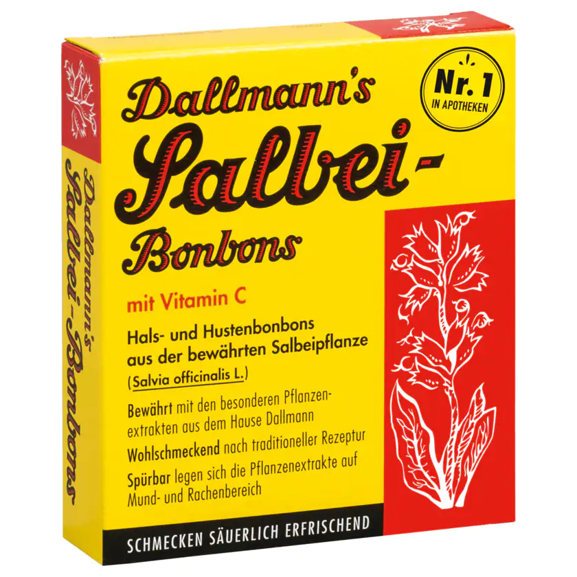 Dallmann's Salbei-Bonbons - 4011932228284