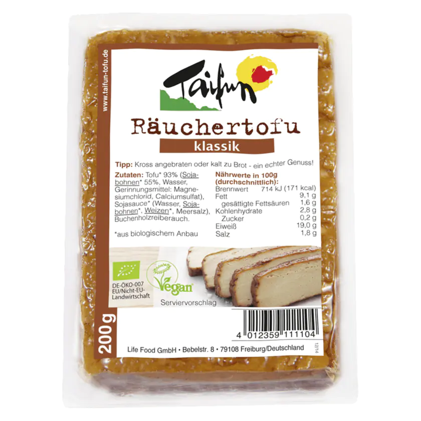 Tofu fumé - 4012359111104