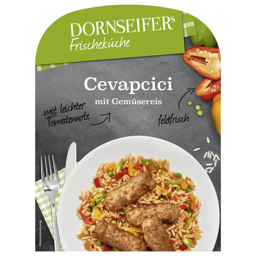 Dornseifer Cevapcici mit Gemüsereis 380g - 4013189482518