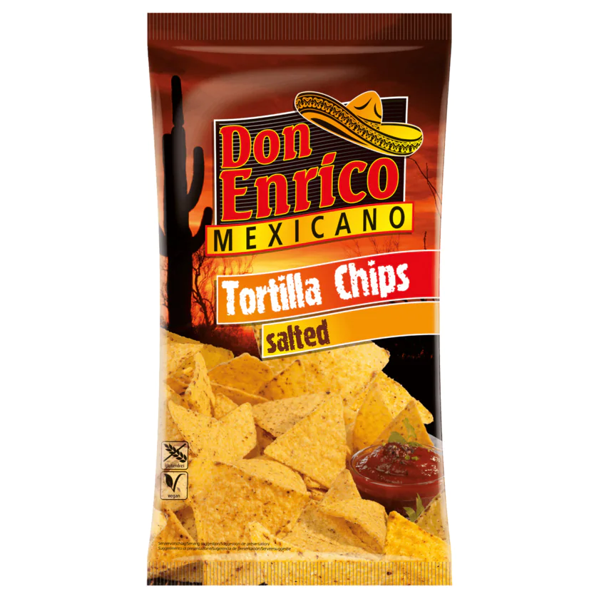 Don Enrico Tortilla-Chips gesalzen 175g - 4013200782016
