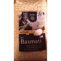 Weltküche – Bio Basmati-Reis (GEPA) - 4013320296004