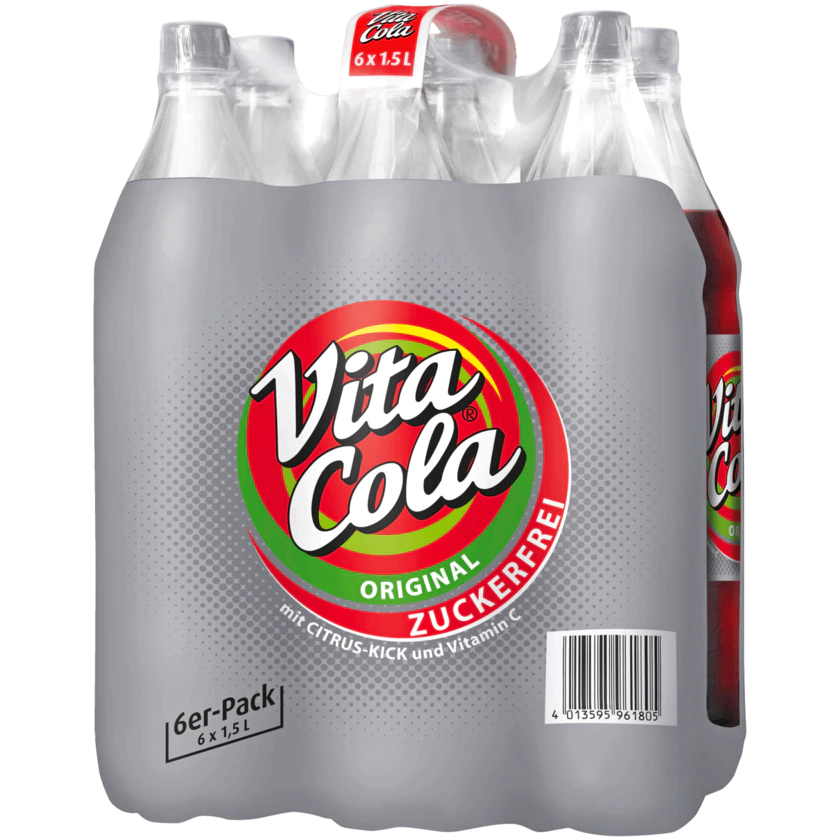 Vita Cola zuckerfrei 6x1,5l - 4013595961805