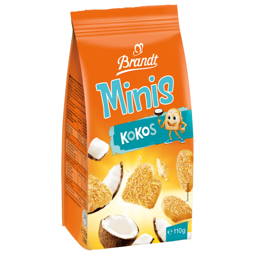 Brandt Minis Kokos Zwieback 110g - 4013752040046