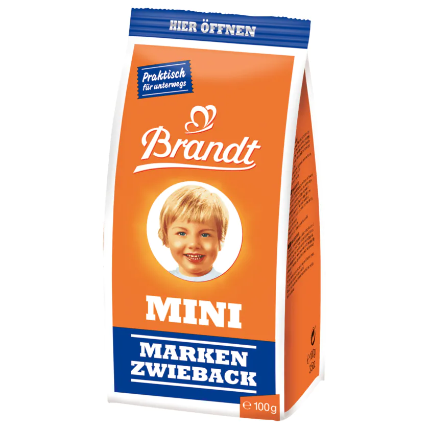 Brandt Mini Markenzwieback 100g - 4013752040541
