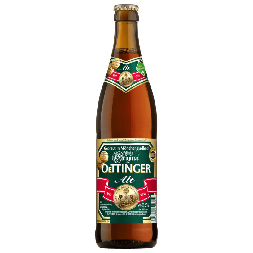 Original Oettinger Altbier 0,5l - 4014086010385