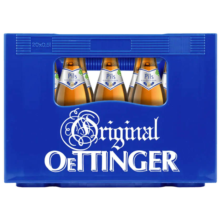 Original Oettinger Pils 20x0,5l - 4014086910364
