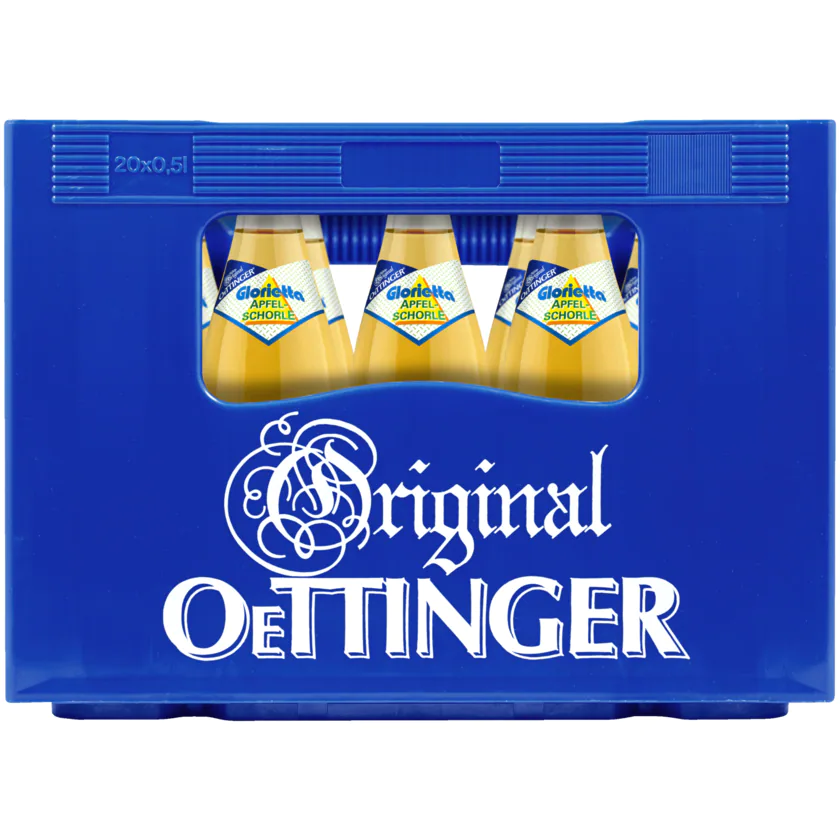 Oettinger Glorietta Apfelschorle 20x0,5l - 4014086911699