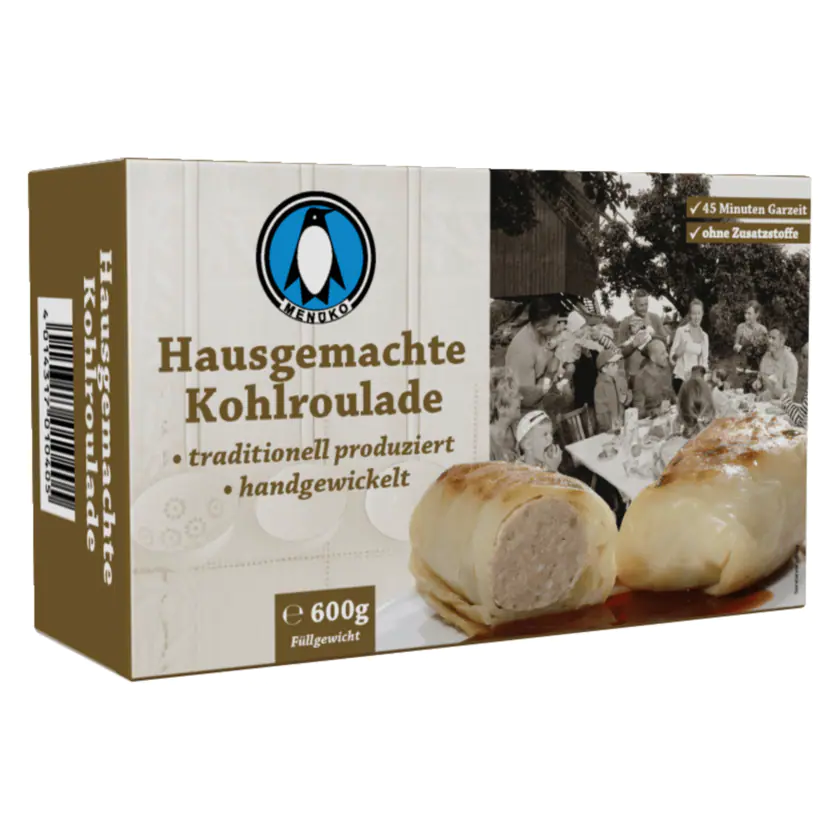 Menüko Hausgemachte Kohlrouladen 600g - 4014317010405