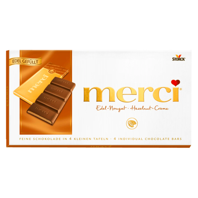 Merci Tafelschokolade Edel-nougat - 4014400916751