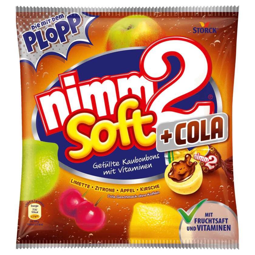 Nimm2 Soft + Cola 195g - 4014400925678