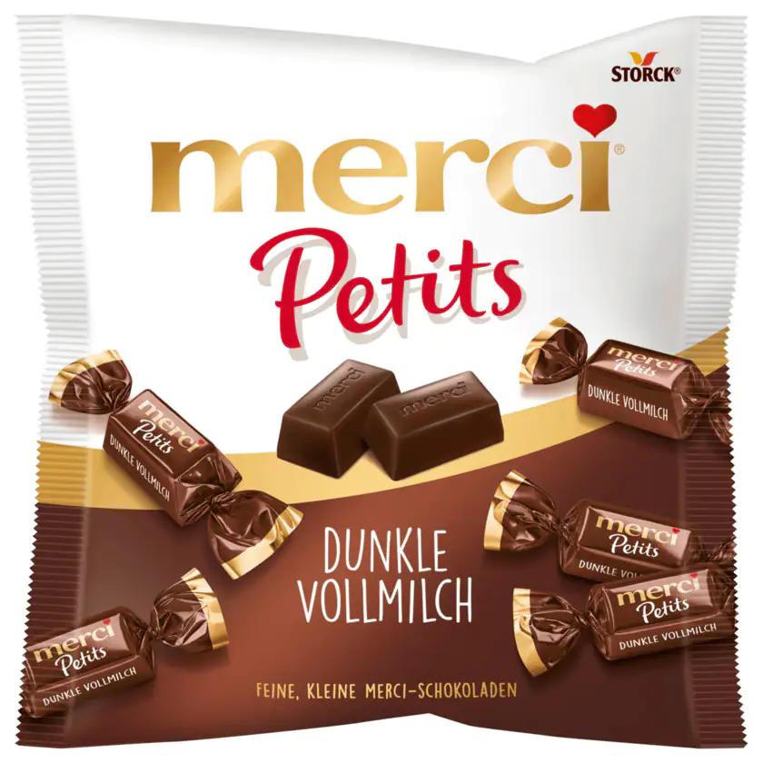 Merci Petits Dunkle Vollmilch 125g - 4014400927429