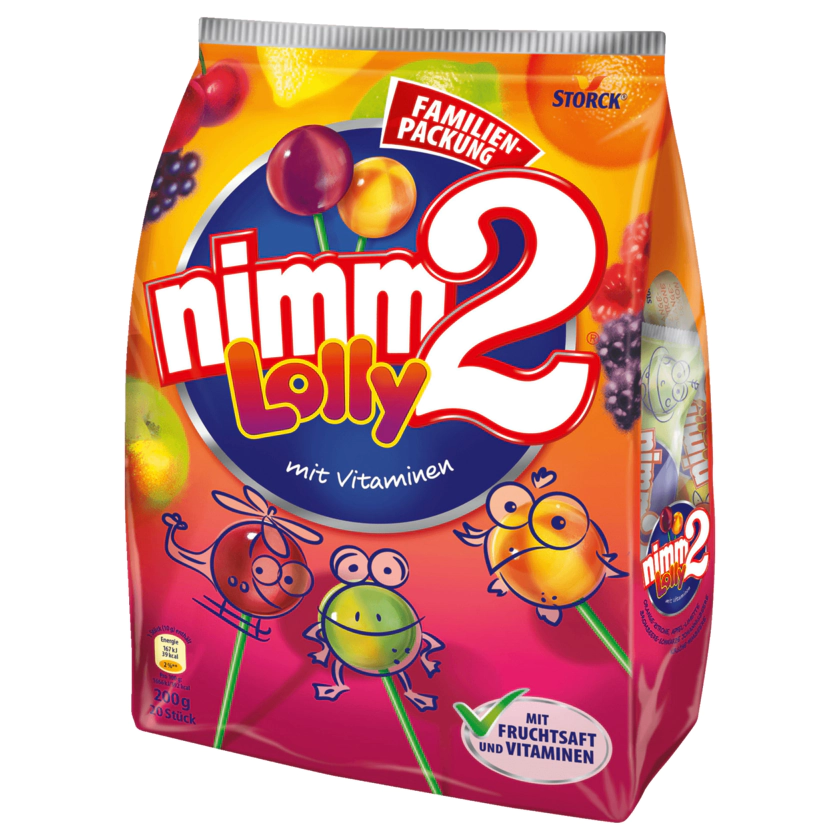Storck Nimm2 Lolly 200g - 4014400930078