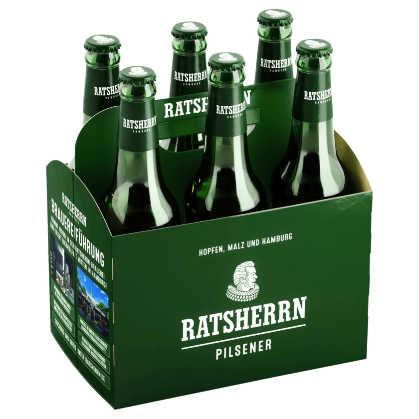 Ratsherrn Pilsener 6x0,33l - 4014807102450