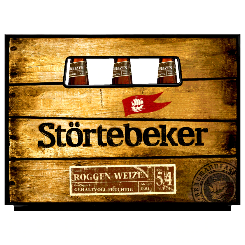 Störtebeker Bio Roggen Weizen 20x0,5l - 4014807201047