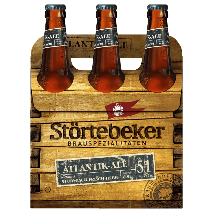 Störtebeker Atlantik-Ale 6x0,5l - 4014807204826